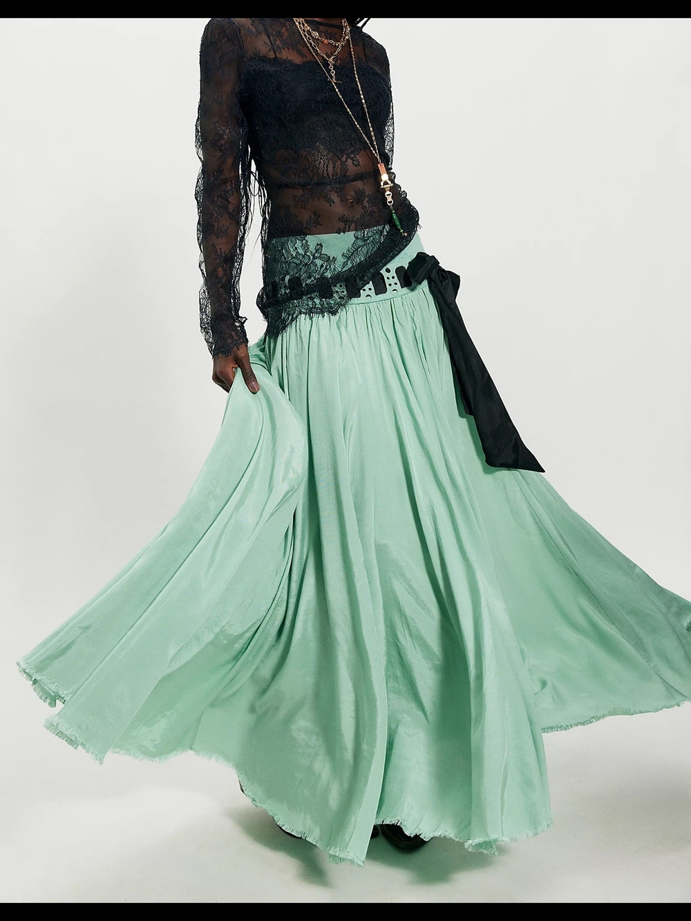 NWT Free People Harlow Maxi Skirt - Picture 4 of 5